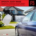 thumbnail image 6 of Suds Lab F5 Foam Master - Triple-Action Pump Foam Sprayer with 3 Nozzles, Cordless Hand Pump Bottle for Car Wash and Versatile Use - 70 oz. Portable Detailing Atomizer, 6 of 9