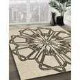 thumbnail image 3 of Ahgly Company Machine Washable Indoor Rectangle Transitional Vanilla Gold Area Rugs, 2' x 3', 3 of 7