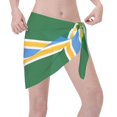 thumbnail image 7 of Women Flag Of Portland Oregon Swimsuit Coverups Sarong Beach Bikini Wrap Sheer Short Skirt Chiffon Scarf For Swimwear, 7 of 7