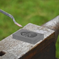 BESTOYARD Diy Melting Mold Plastic Table Decoration Black Graphite Ingot Mold 1Set