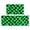 Green and Black Wavy Checkered Pattern, variant on Orange and Brown Wavy Checkered Anti Fatigue Kitchen Rugs Set Of 2, Non Slip Washable Decorative Floor Mats for Kitchen Sink Laundry, 17"x30" and 17"x47"