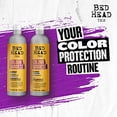thumbnail image 5 of Bed Head by TIGI Moisturizing Shampoo and Conditioner Set for Colored Hair, Colour Goddess Hair Care with Sweet Almond & Coconut Oils, 25.36 fl oz, 2 Pack, 5 of 6