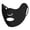 Black, variant on UV Mask Face Shield Sun Protection Breathable Washable Face Cover for Women Cycling Running Driving Outdoor Lightweight Quick Dry Stretchy