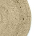 thumbnail image 5 of Gypsie Blu Braided Hand Woven Natural Jute Area Rug Round Indoor Home Décor Living Room Area Runner Online, 5 of 6