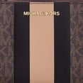 thumbnail image 2 of Michael Kors Adele Logo Stripe Smartphone Wallet,Black/Camel, 2 of 6