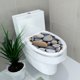 thumbnail image 2 of Calcomanías para tapa de inodoro de baño, pegatinas de pared extraíbles, decoración artística TUNC Sencillez, 2 of 4