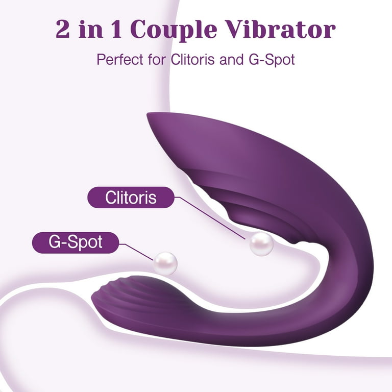 Tracy's Dog Partner Vibrator with Remote Control for Clitoral G-Spot  Stimulation, Couple Adult Sex Toys with 7 Pulsating and Vibration Patterns  Purple (Nina-Vibe) - Walmart.com