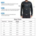 thumbnail image 2 of OutPro Men's Rash Guards UPF 50+ Sun UV Protection Clothing Mens Workout Shirts Fishing Long Sleeve Swimwear Rashguard UV Athletic Mens Workout Tops Activewear Quick Dry T-Shirt Black XXL, 2 of 10