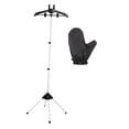 thumbnail image 2 of Soporte para planchadora, vaporizador de ropa portátil, estante telescópico multifuncional Negro, 2 of 9