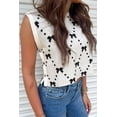 thumbnail image 3 of Trendy Cropped Sweater Vest with Unique Buttoned Side Detail - White Colorblock Style - [ZhiHiMeRi] | (US 4-6)S, 3 of 12