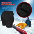 thumbnail image 3 of Snowboarding Protective Padded Shorts Skiing Hip Protector Padded Short for Skiing Skating, 3 of 8