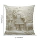 thumbnail image 3 of Juego de Almohadas Navideñas | Funda de Almohada Multicolor Supersuave de Poliéster de 45X45 Cm | Diseños Festivos | Cierre de Cremallera Oculta | 45X45 Cm | No Incluye Relleno, 3 of 6