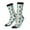 2 Black-1, variant on FUNNY CAT IS DRINKING WATER Pattern Sport Socks for Women and Men Crew Socks Sporty Calf Socks Casual Socks