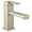 Brushed Nickel, variant on Moen S6710 90 Degree 1.2 GPM Single Hole Bathroom Faucet - Chrome