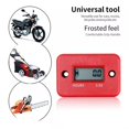 thumbnail image 2 of Waterproof Motorcycle Timer Panel Hour Meter Machine Hours ATV LCD Digital Hour Counter Lawn mower Motorcycle Generator Bike VE8, 2 of 7