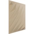 thumbnail image 2 of Ekena Millwork 19 5/8"W x 19 5/8"H Arrow EnduraWall Decorative 3D Wall Panel, UltraCover Satin Smokey Beige (Covers 2.67 Sq. Ft.), 2 of 6