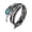 A29, variant on Vintage Adjustable Unisex Rings: Animal, Crown, Snake, Feather, and Heart Shaped Electroplated Alloy Rings