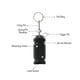 thumbnail image 3 of Alarma Perimetral Para Camping, aleación De Aluminio Eficaz 4,5 V, Alarma De Viaje Fácil De Configurar Para Granjas, 3 of 7