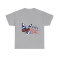 thumbnail image 2 of Butterfly Happy 4th Of July Shirt for Women Patriotic T-shirt ID-0524-HFC5, 2 of 10