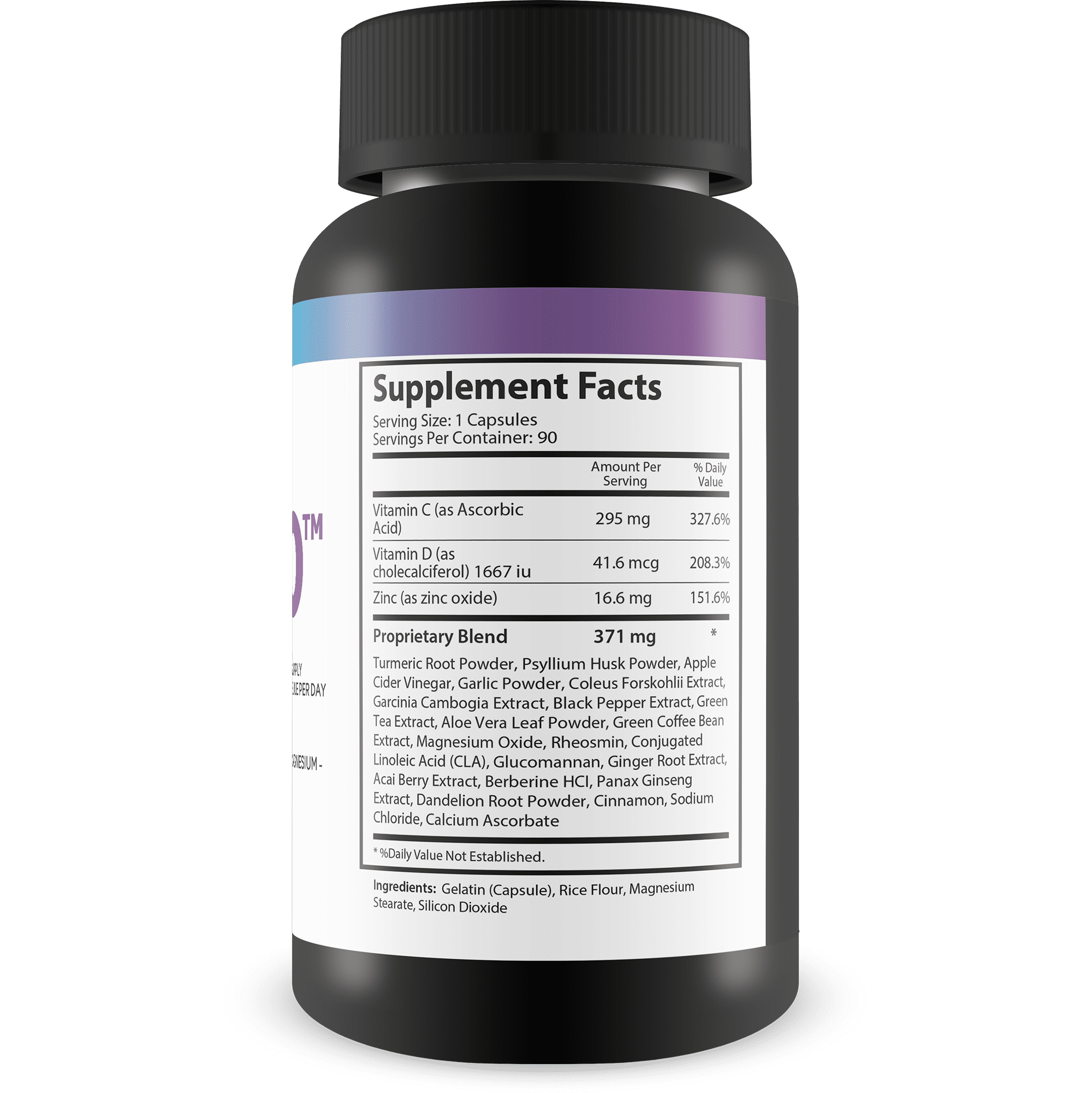 3X Keto Gummy Formulation Cleanse Capsules 90 Day Supply 1 Capsule Per Day - Help Detox Cleanse Waste & Toxins with Keto Apple Cider Vinegar Cleanse - Contains Calcium, Magnesium, Psyllium Cleanse