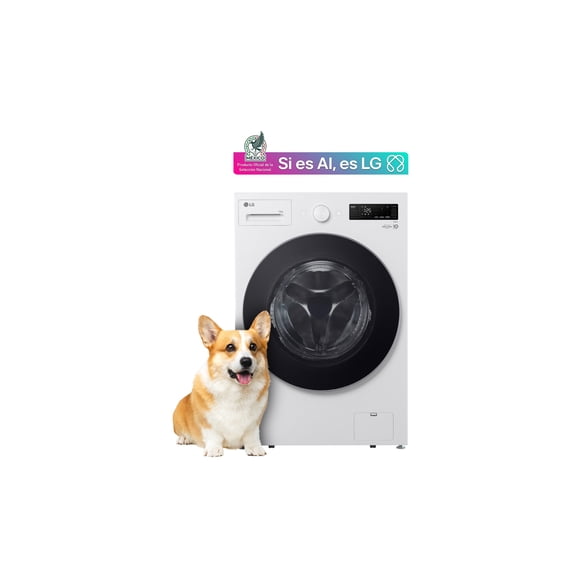 Lavadora LG AI DD con Ciclo Pet Care ThinQ 16 kg