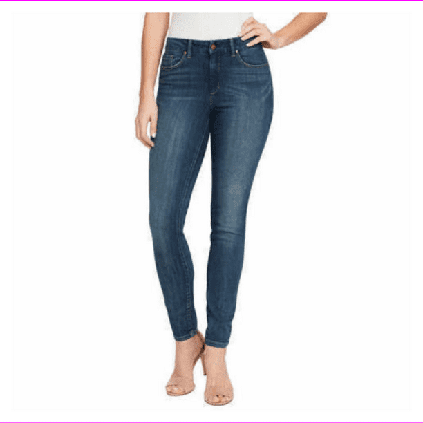 Jessica Simpson - Jessica Simpson High Rise Skinny Jean 6X28/Night Blue ...