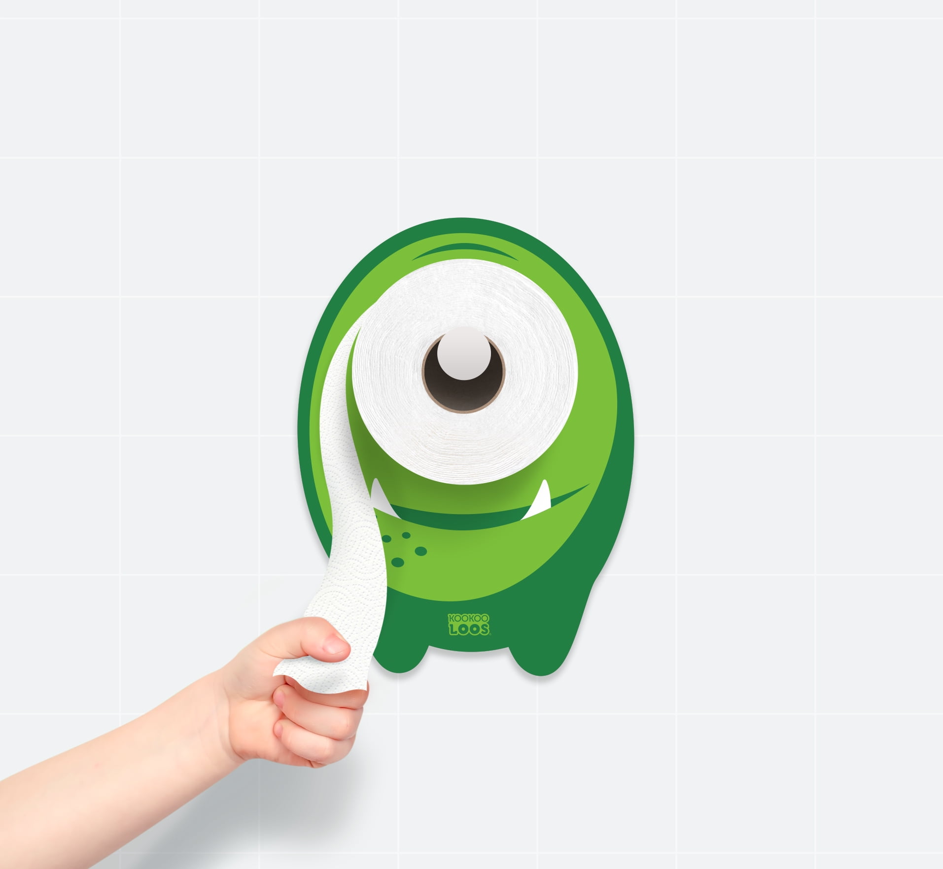 KooKooLoos Potty Training Accessory and Toliet Paper Holder, Uno