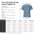 thumbnail image 4 of Bixox Men's Cute Puppy Printed Short Sleeve Skinny Athletic T-Shirt, 4 of 6