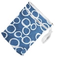thumbnail image 5 of Sac à Couches Sec Réutilisable et Imperméable à Double Poche avec Poignée en Tissu, Sacs Humides à Pois Verts, 5 of 5