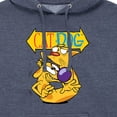 thumbnail image 3 of CatDog - Shh! CatDog - Men's Pullover Hooded Fleece Sweatshirt, 3 of 6