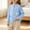 Blue, variant on Zorckvet Girls Warm Sweaters with Ribbed Hem and Comfortable Fit