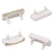 thumbnail image 1 of 30 x blanco longitud interior 55mm cama de plástico Slat final tapas soporte accesorios kaili Sencillez, 1 of 2