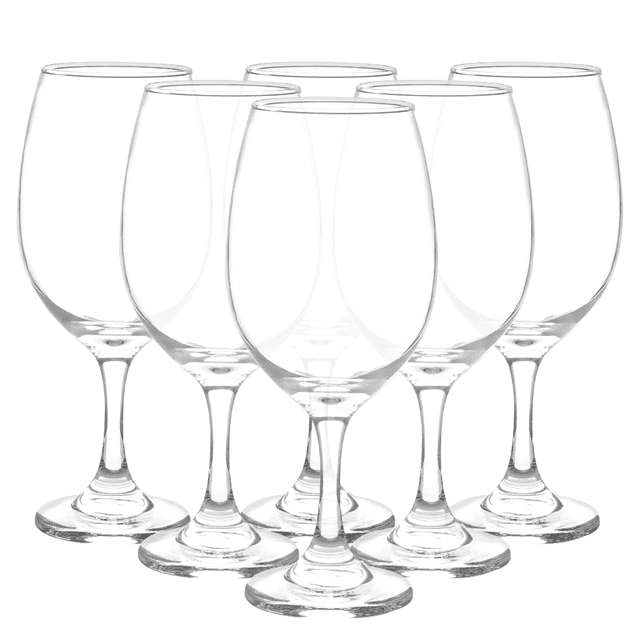 Juego De 6 Copas Para Vino De Vidrio De 615 Ml. Cristar Rioja