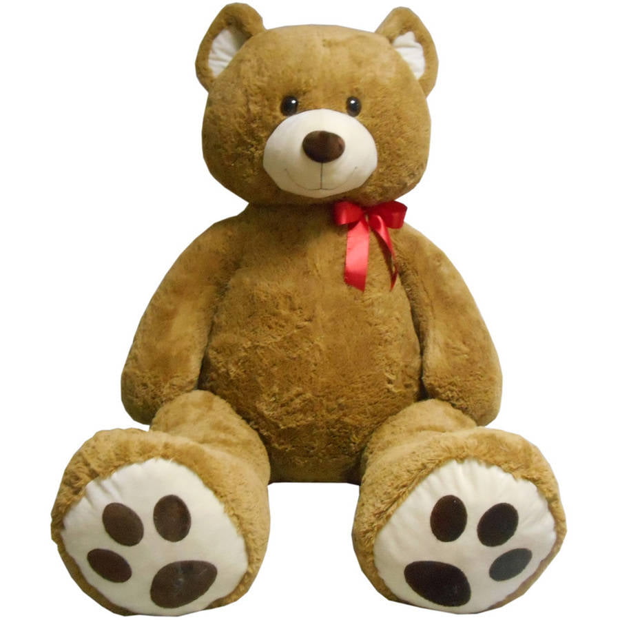 Teddy Bear Cover Unstuffed DIY Life Size Big Plush Giant Animal Toy Tan 63 Inch 