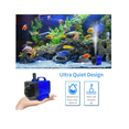 thumbnail image 3 of Bomba De Agua Para Acuario  Sumergible 3m 3000l/h  Azul, 3 of 5