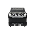 thumbnail image 1 of Acordeón Hohner Compadre GCF 31 Botones 12 Bajos Negro A48221, 1 of 5