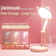 thumbnail image 2 of Lámpara de escritorio Protección para los ojos Aprendizaje LED Recargable Enchufe Plegable Llevar Dormitorio Oficina Estudiante Dormitorio Luz de noche Lámpara de escritorio rosa linda Lámpara Kawaii JAMW Sencillez, 2 of 5