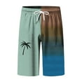 XunFmai Male Swim Trunks Men's Swimming Trunks with Compression Liner Mens Bathing Suits Big and