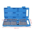 thumbnail image 3 of 40Pcs  Bit Socket Set, Hex Star  Socket Bit Set Tool Kit, 1/2inch and 3/8inch Drive, 3 of 7