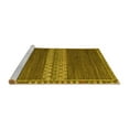 thumbnail image 2 of Ahgly Company Machine Washable Indoor Rectangle Abstract Yellow Modern Area Rugs, 5' x 8', 2 of 4
