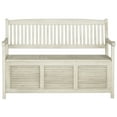 thumbnail image 4 of Safavieh Brisbane Indoor/Outdoor Modern Storage Bench, 4 of 6
