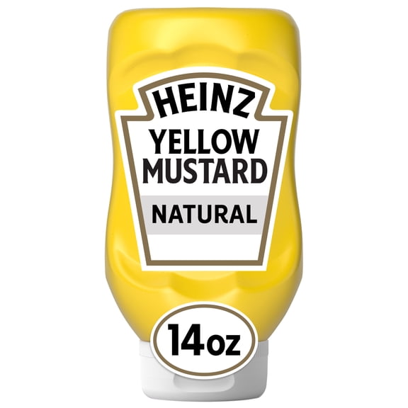 Heinz Yellow Mustard, 14 oz Bottle