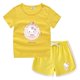 thumbnail image 3 of Hello Kitty-ropa para niños y niñas, Camiseta estampada bonita + Pantalones cortos, sudadera de cuello redondo de algodón puro, traje de camisa Base informal, 3 of 5
