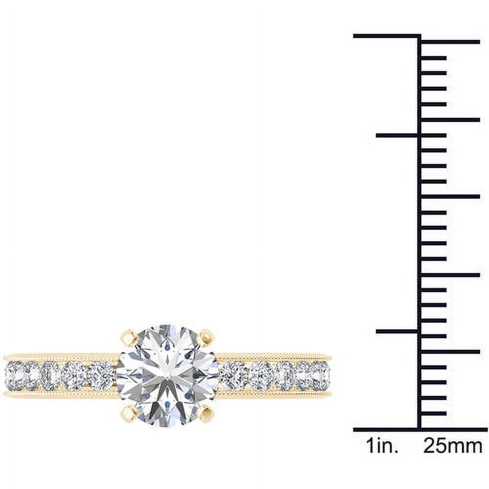 1-1/2 Carat T.W. Diamond Classic 14kt Yellow Gold Engagement Ring