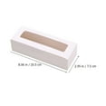 thumbnail image 2 of CCOCC 2026 New 20 Pcs Cake Boxes Safe Deposit Box Dessert Packing Boxes Cookie Containers for Gift Giving Egg Tart Boxes with Window Mini Packing Box White Paper, 2 of 6