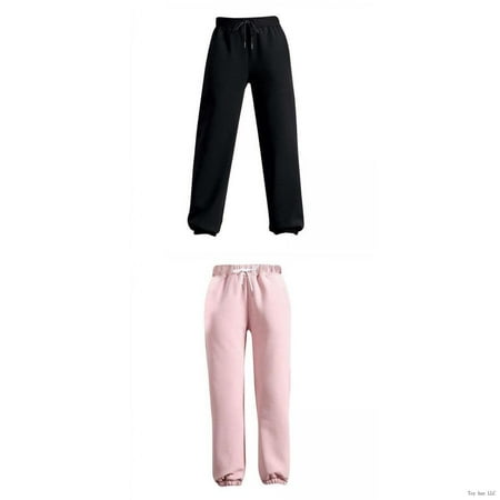 

Fleece Lined Sweatpants Warm Women Girls Casual Jogger Pants Sherpa Lining