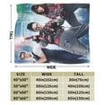 thumbnail image 3 of Ghostbusters Blanket, Super Soft Throw Blanket For Bed Sofa Couch, Cozy Flannel Blanket For Bedroom Livingroom, 60"X50", 3 of 9