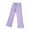 Purple, variant on TJAZFJPA Women's Pants Plus Size Elastic Waist Women's Casual Drawstring Solid Color Hollow Fashion Straight Leg Pants Womens Slacks Petite Casual Purple Sweatpants