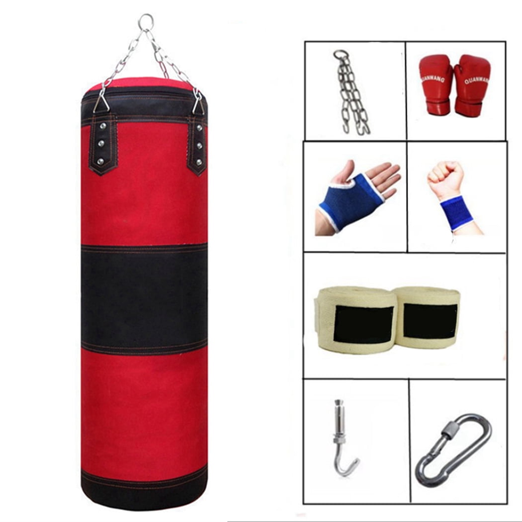 Punching Bag Heavy Duty Oxford Canvas Boxing Bag Heavy Bag for Home Use