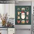 thumbnail image 3 of Yayeee Magnetic Dishwasher Cover for The Front Decoration Home Kitchen Machine Sticker Protector, Green Christmas, 3 of 6
